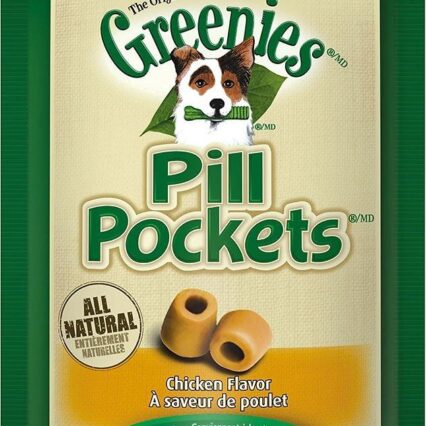 Greenies Pill Pockets Canine Chicken Flavor Dog Treats